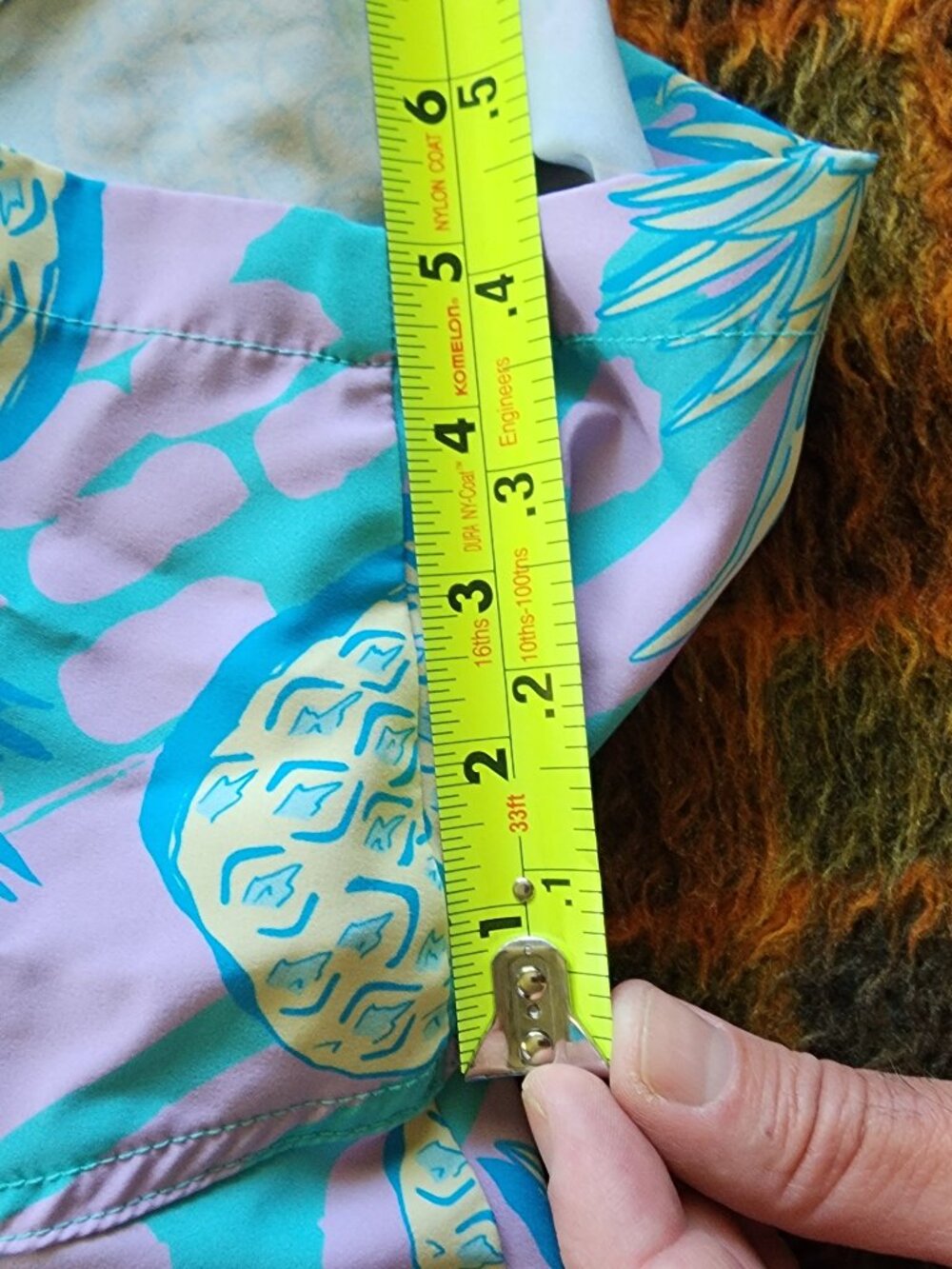 Chubbies Pineapple Swim Trunks XL – 5.5” Inseam